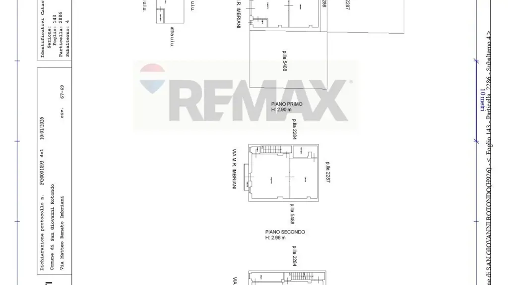 Grundriss - Spacious Apartment with Panoramic View in San Giovanni Rotondo