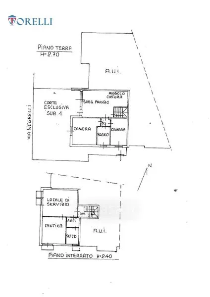 Plaan - Trilocale with Private Garden in Cesenatico