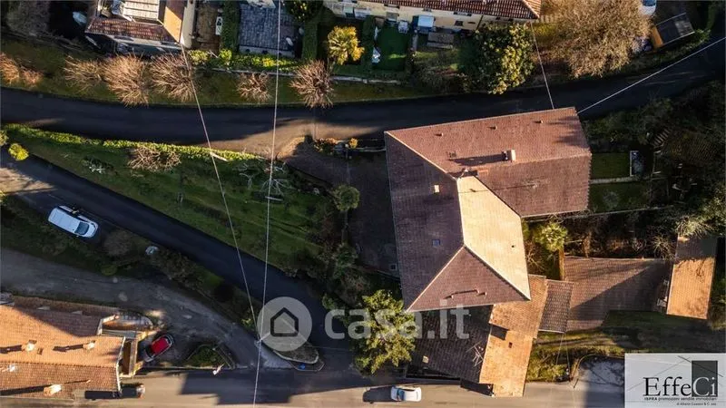 Vue aérienne - Panoramic Villa with Lake View in Biandronno