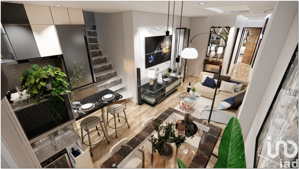 Living Room - Modern Apartment with Sea View in Fuengirola