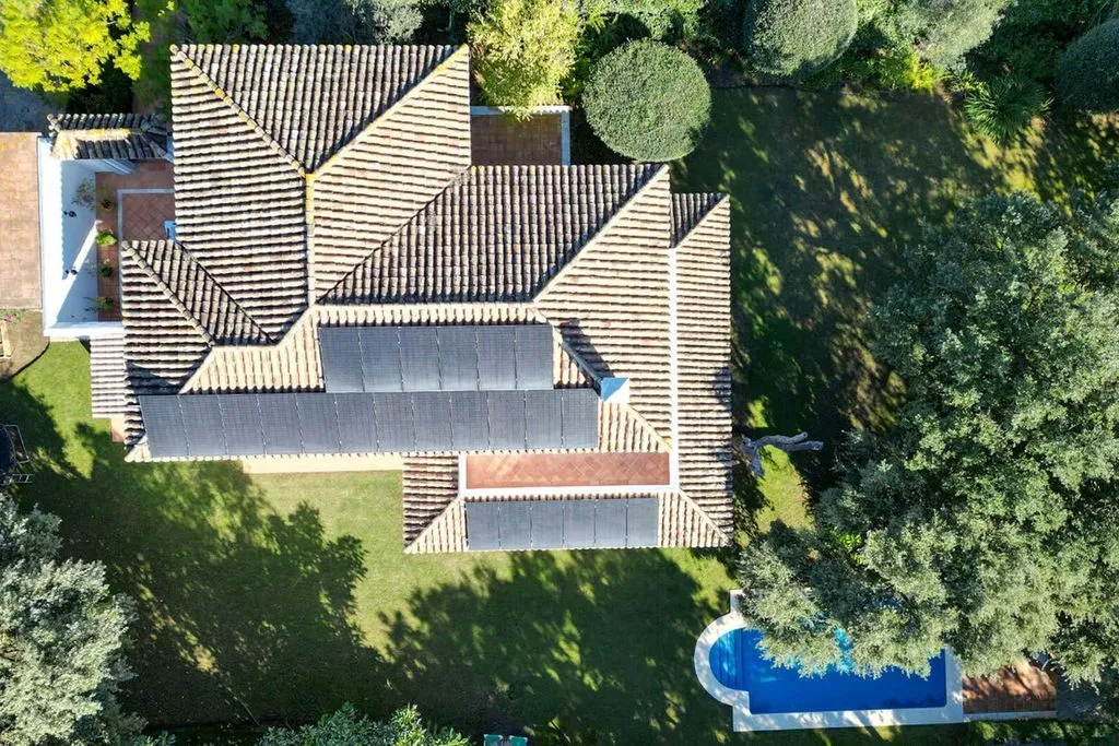 Vue aérienne - Detached House with Golf View in Sotogrande