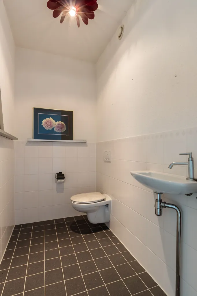 Salles de bain - Penthouse with View in Amsterdam West