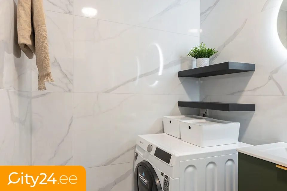 Salles de bain - Apartment with Storage in Tartu City Centre