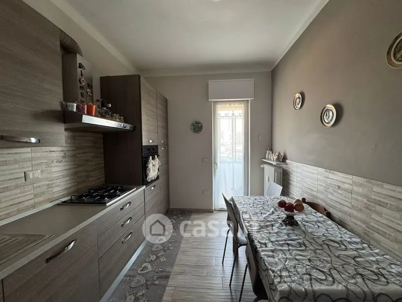 Cuisine - Fully Rented Trilocale with Balcony in Vercelli