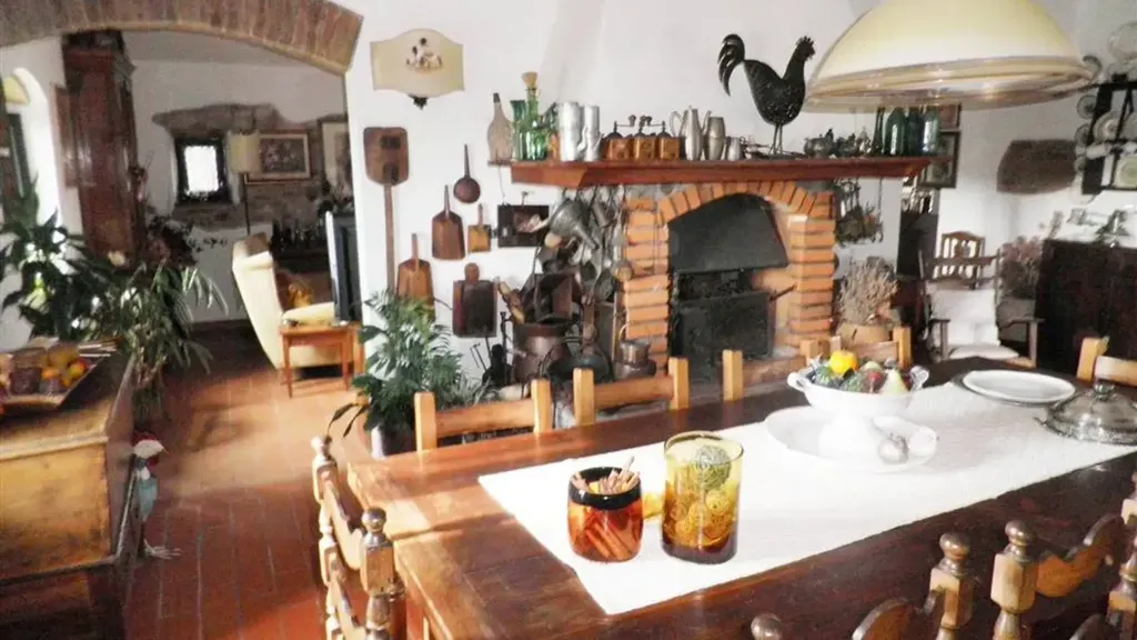 Salle à manger - Stone Cottage with Panoramic Views near Rosignano