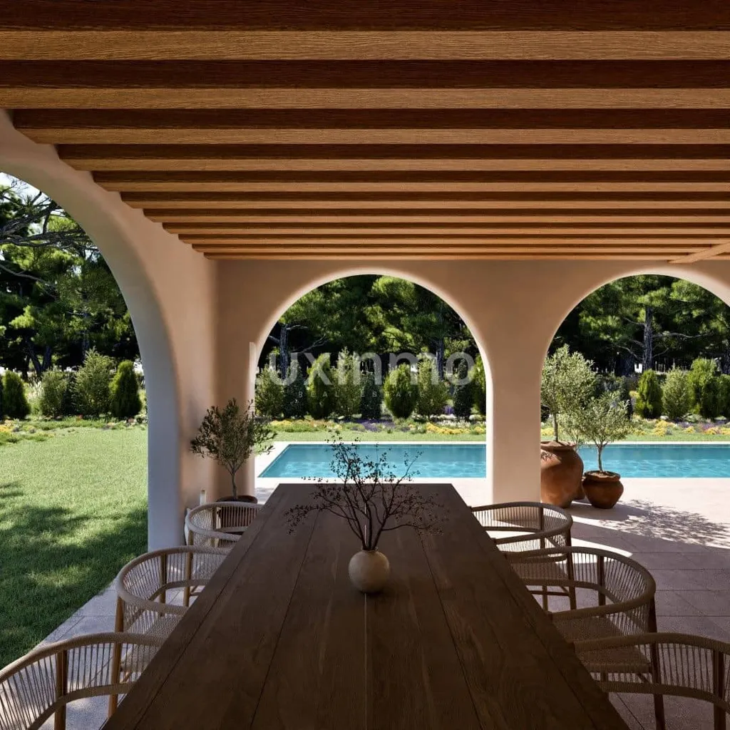 Terrass - Ibiza Style Villa with Sea View in Moraira