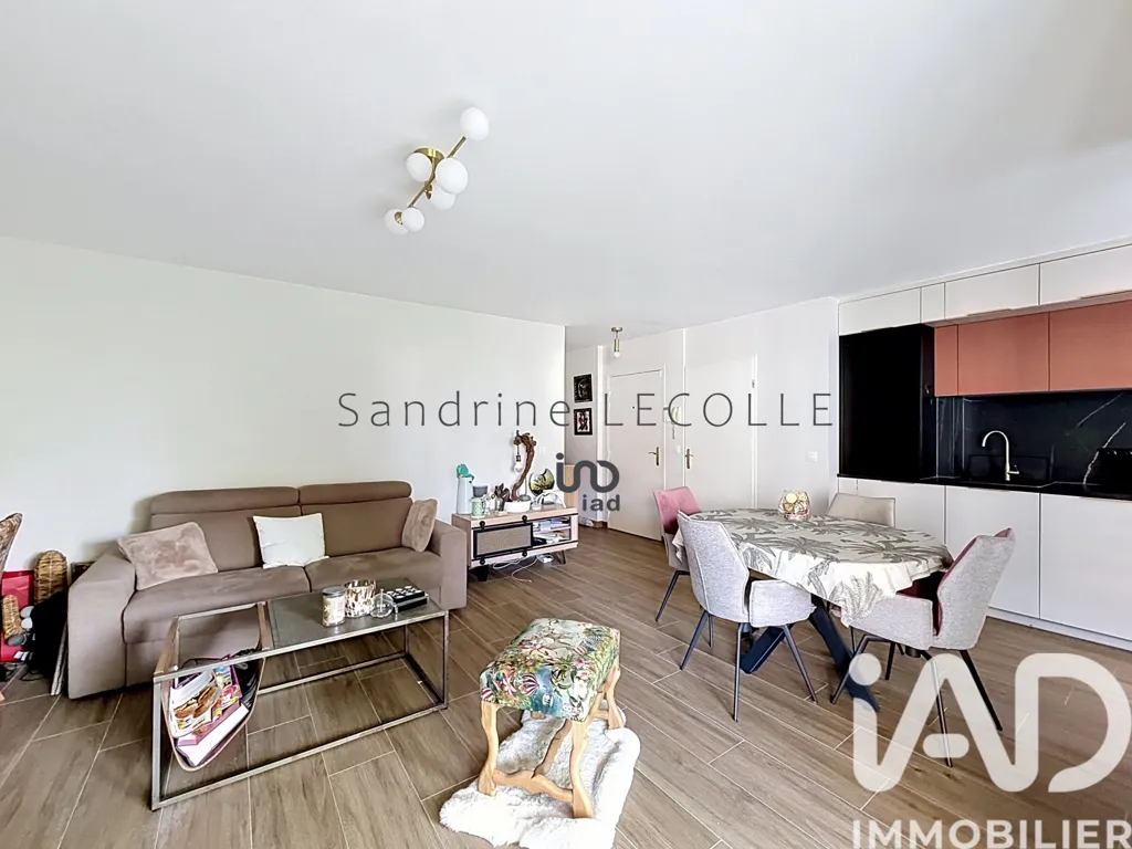 Séjour - Appartement Rénové avec Terrasse à Chessy