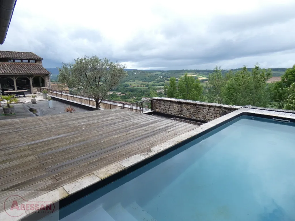 Piscine - Maison historique avec piscine à Cordes-sur-Ciel