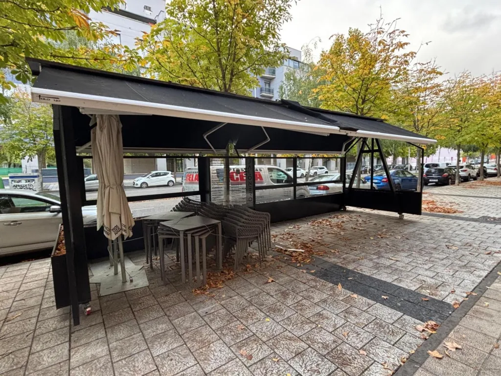 Terrace - Bar-Restaurant with Terrace in Pinar de Jalón