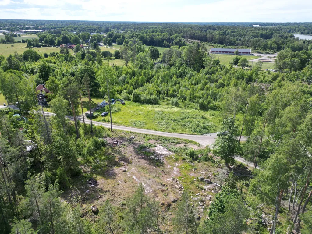 Vista aerea - Rural Plot with Building Potential near Rimbo