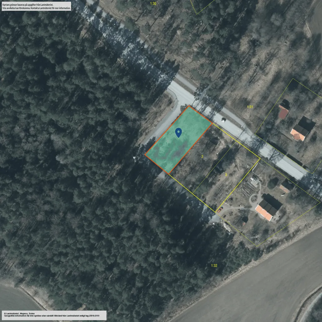 Vue aérienne - Plot with Sea Proximity in Nyköping