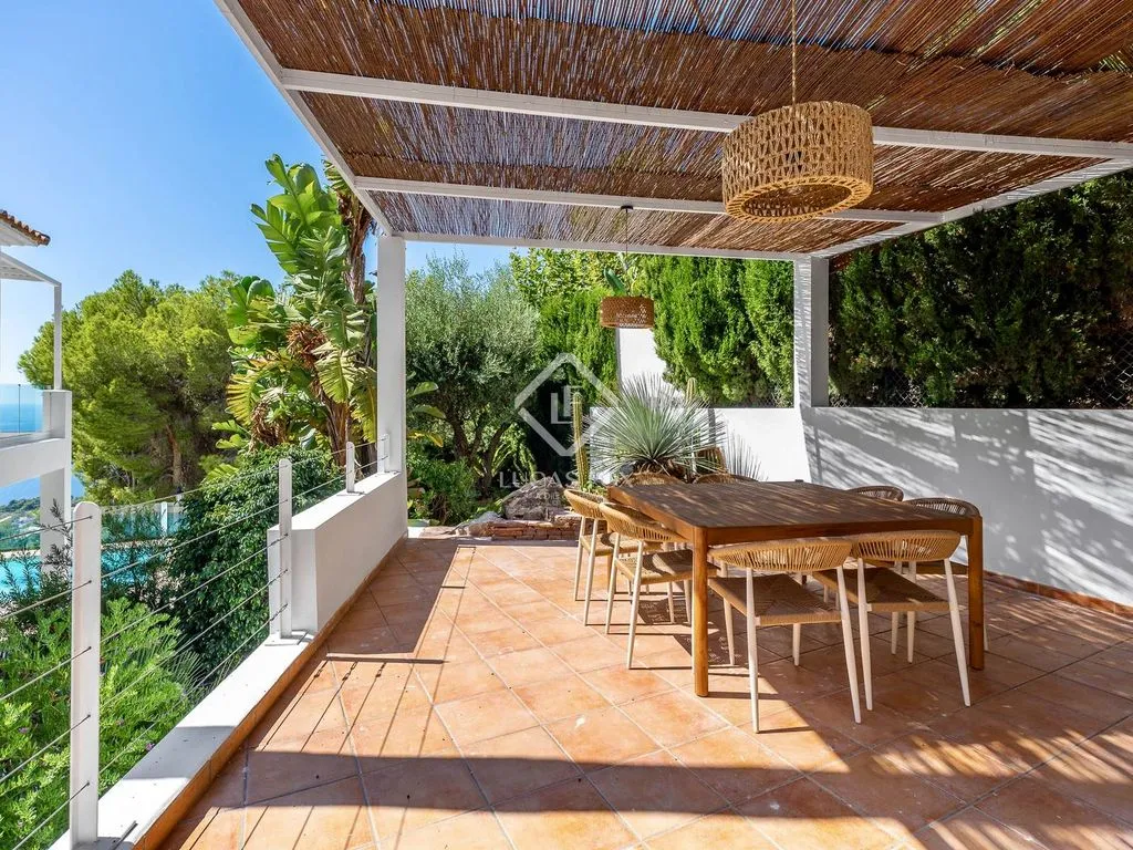 Terrasse - Luxury Villa with Sea View in Altea
