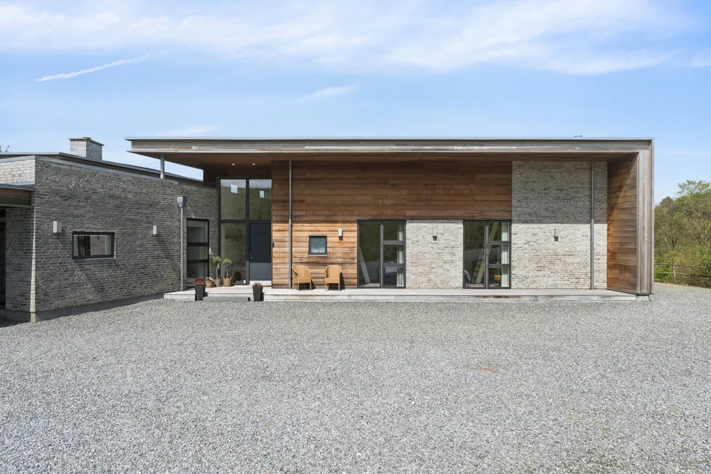 Extérieur - Modern House with Stringent Architecture in Stouby