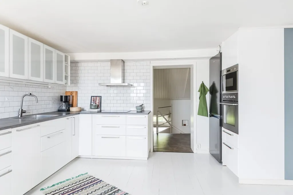 Cucina - Charming Attic Flat with Sundsvall Bridge View