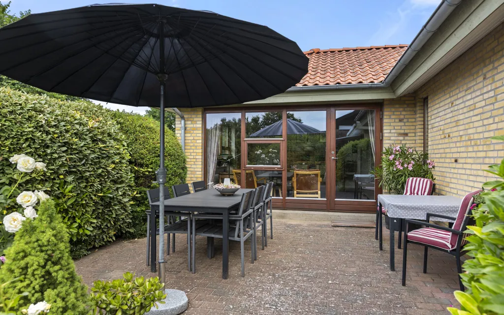 Terrasse - Family Villa with Garden in Kalundborg