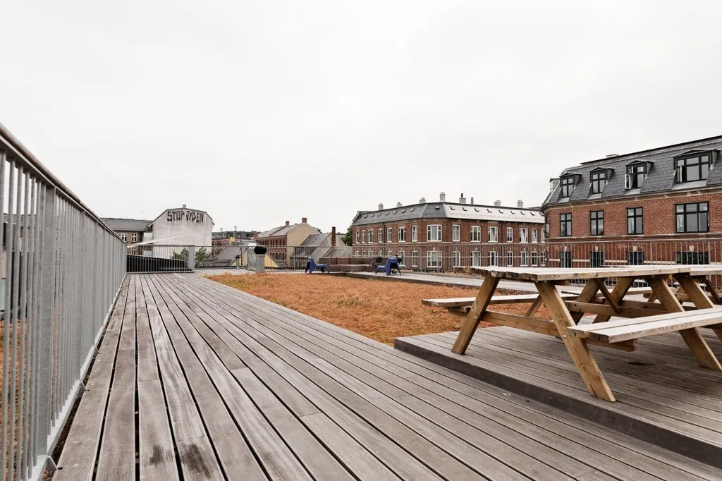 Terrass - Studio for Students with Rooftop Terrace in Provstehuset