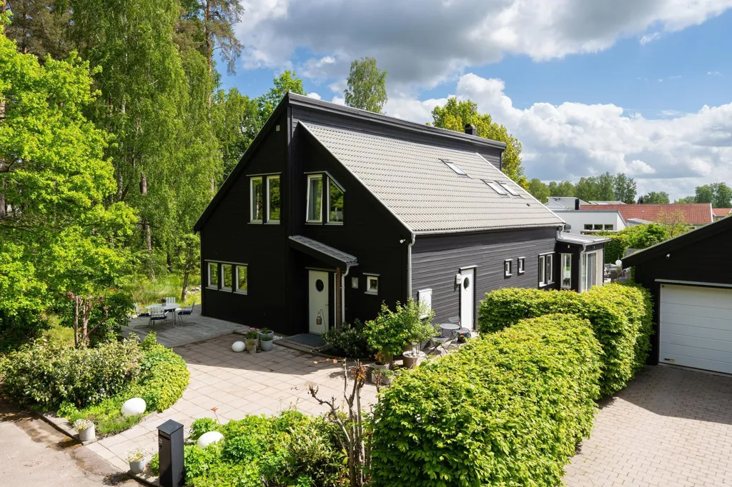 Õhuvaade - Luxury Villa with Pool in Ekängen