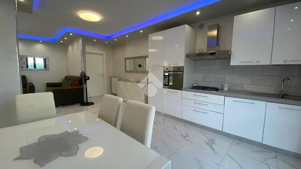 Kitchen - Bright 2-Bedroom Apartment with Balcony in Corbetta