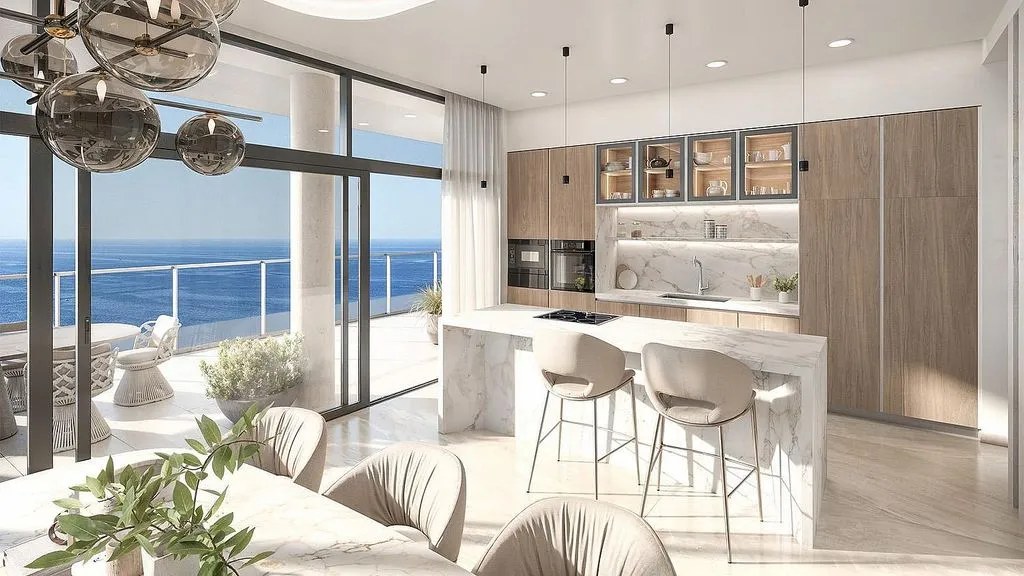 Kitchen - Apartment with Pool in Playa de Poniente, Benidorm