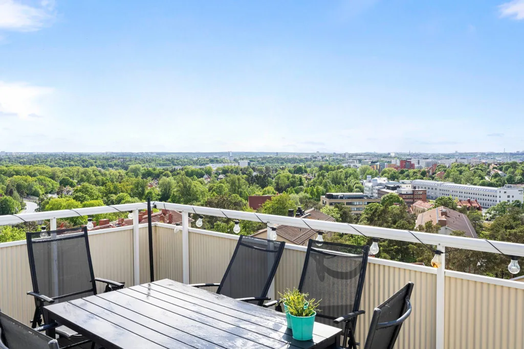 Terrasse - Apartment with Panoramic View on Våning 7