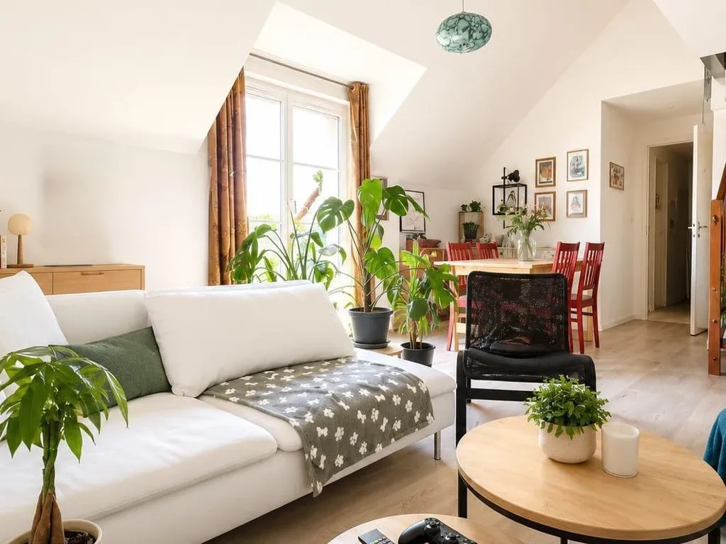 Soggiorno - 2-Bedroom Flat with Mezzanine in Central Location