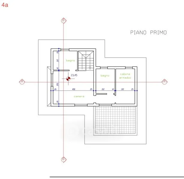 Planimetria - Villa with Balcony in Ospedaletti