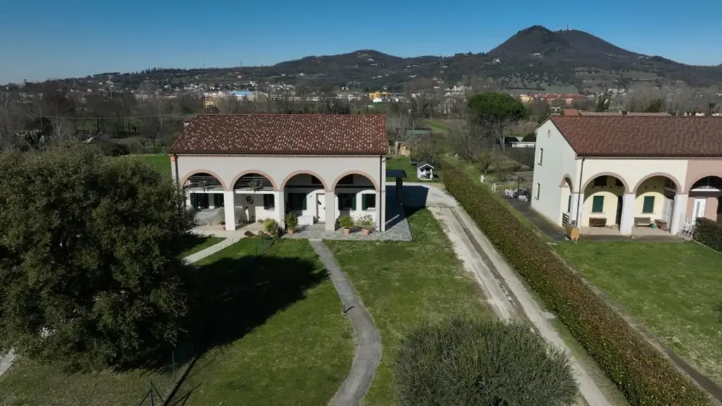 Vue aérienne - Luxury Villa with Garden View in Este, Veneto