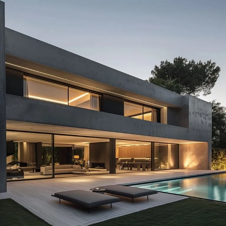 Piscina - Modern Villa with Pool in Estepona, Andalusia