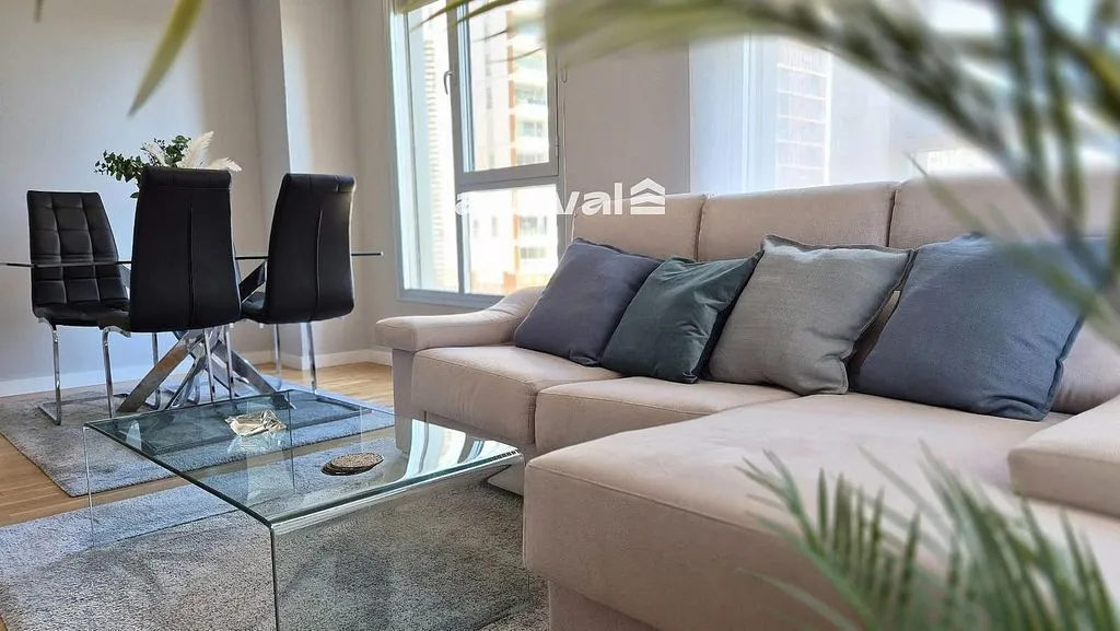 Séjour - Modern Flat with Pool in Quatre Carreres