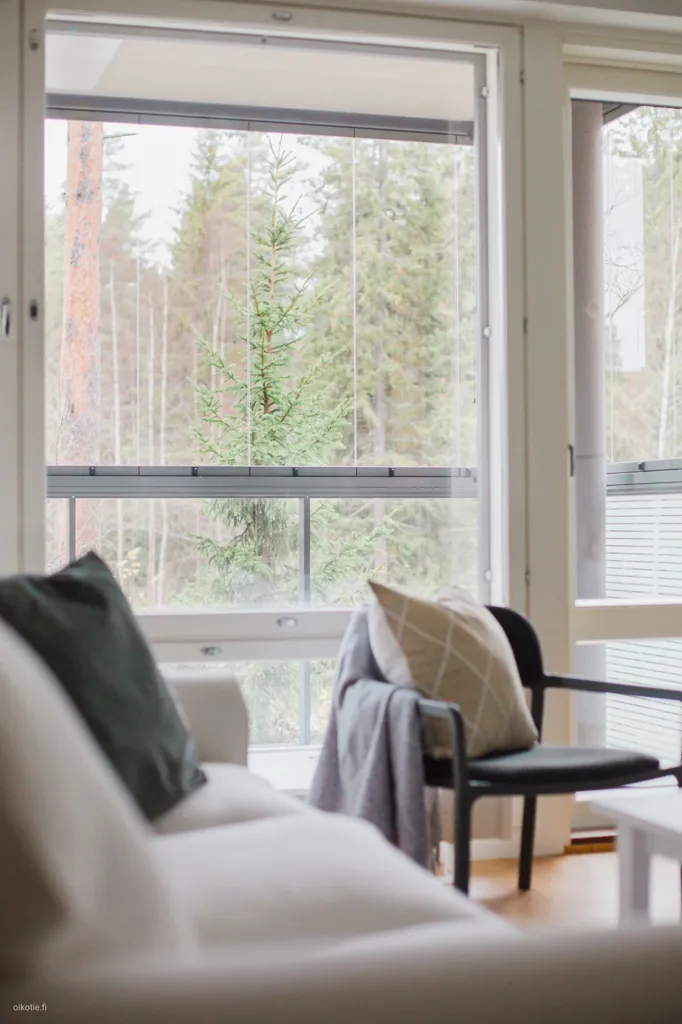 Soggiorno - Apartment with Balcony in Kuopio