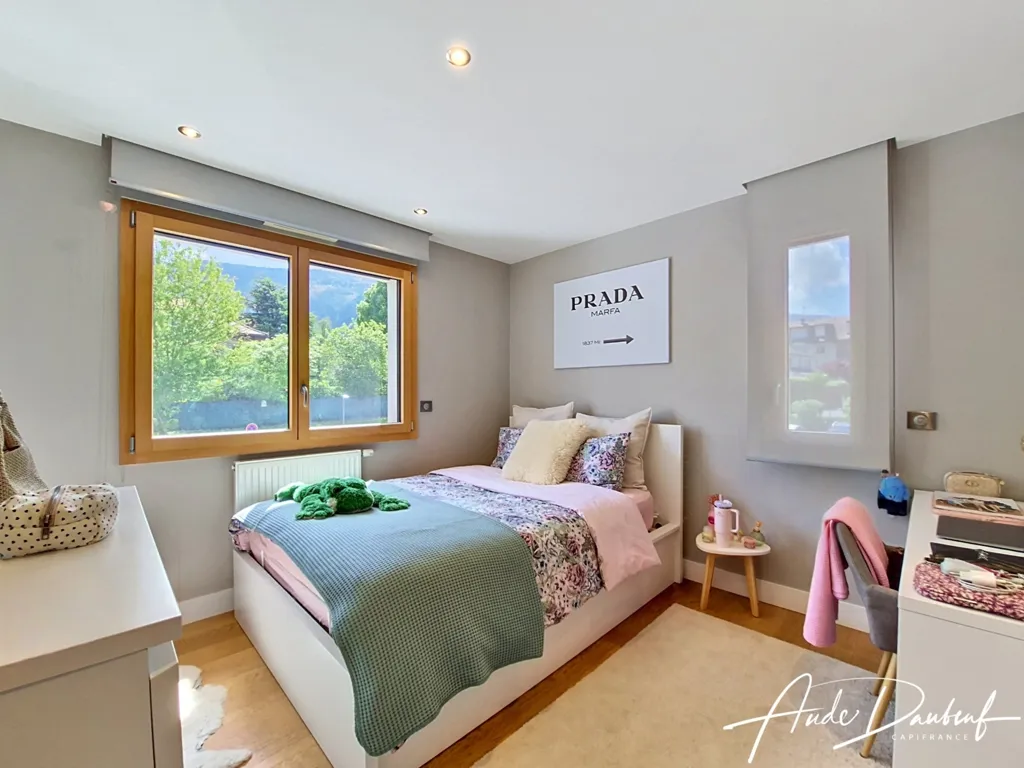 Chambres - Appartement T4 avec Terrasse aux Portes de Genève