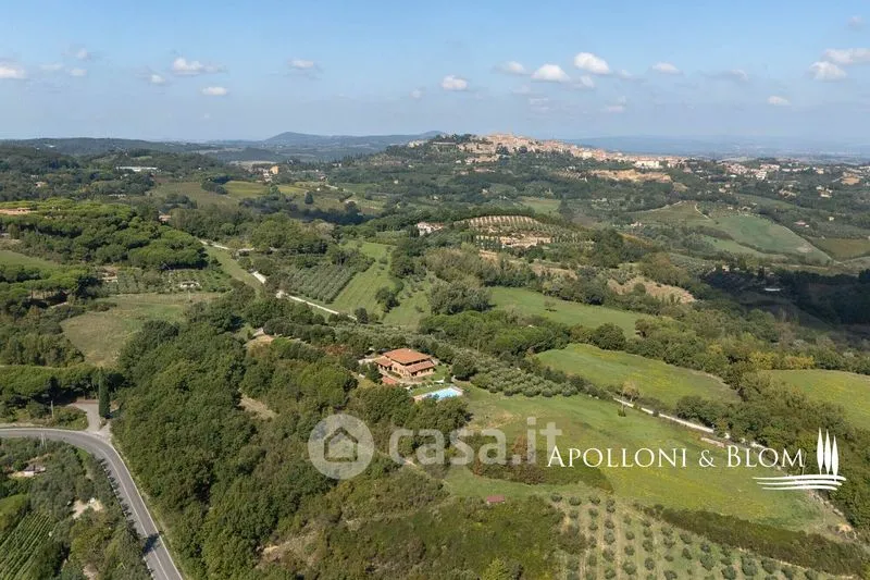 Vue aérienne - Rustic Farmhouse with Pool in Montepulciano