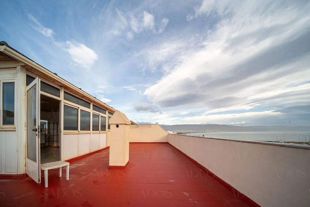Terrace - Duplex Penthouse with Sea Views in Roquetas de Mar