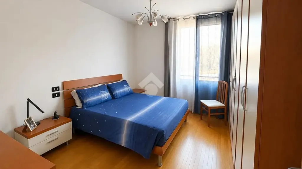 Chambres - Bright 2-Bedroom Apartment with Balcony in Basiglio