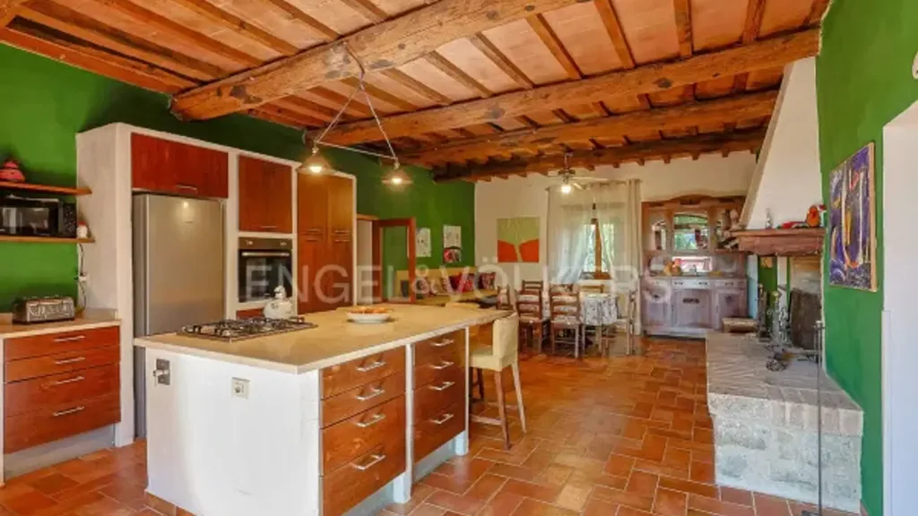 Cuisine - Rustic Casale with Pool near Petriolo