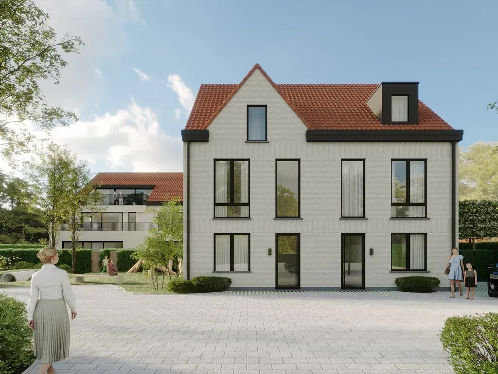 Maison semi-détachée économe en énergie à Damme
