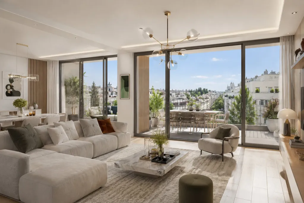 Soggiorno - Duplex with Immense Terrace in Champigny-sur-Marne