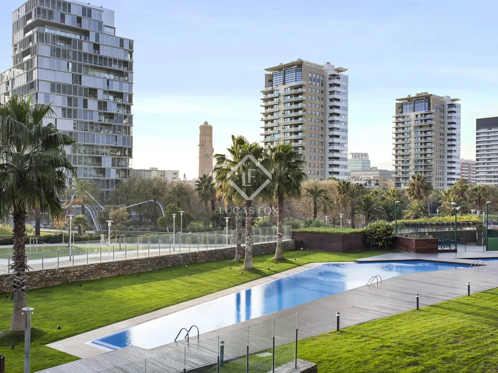 Pool - Contemporary Apartment with Sea Views in Diagonal Mar