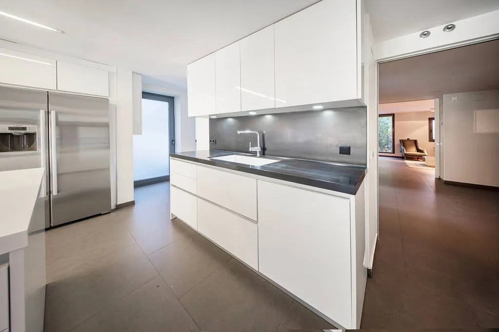 Köök - Luxury Villa with Pool in Chamartín, Madrid
