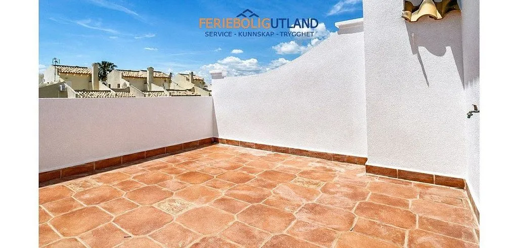 Terrasse - Terraced Semi-Detached with Pool in Cabo Roig