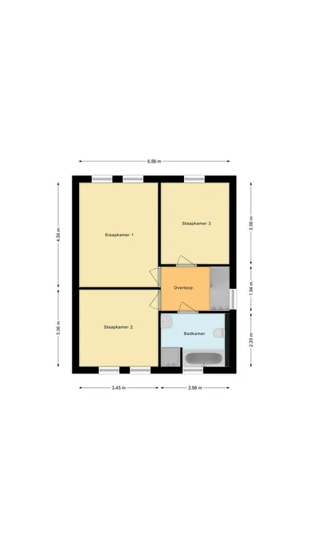 Plan - Two-Storey House with Pergola in Loosbroek