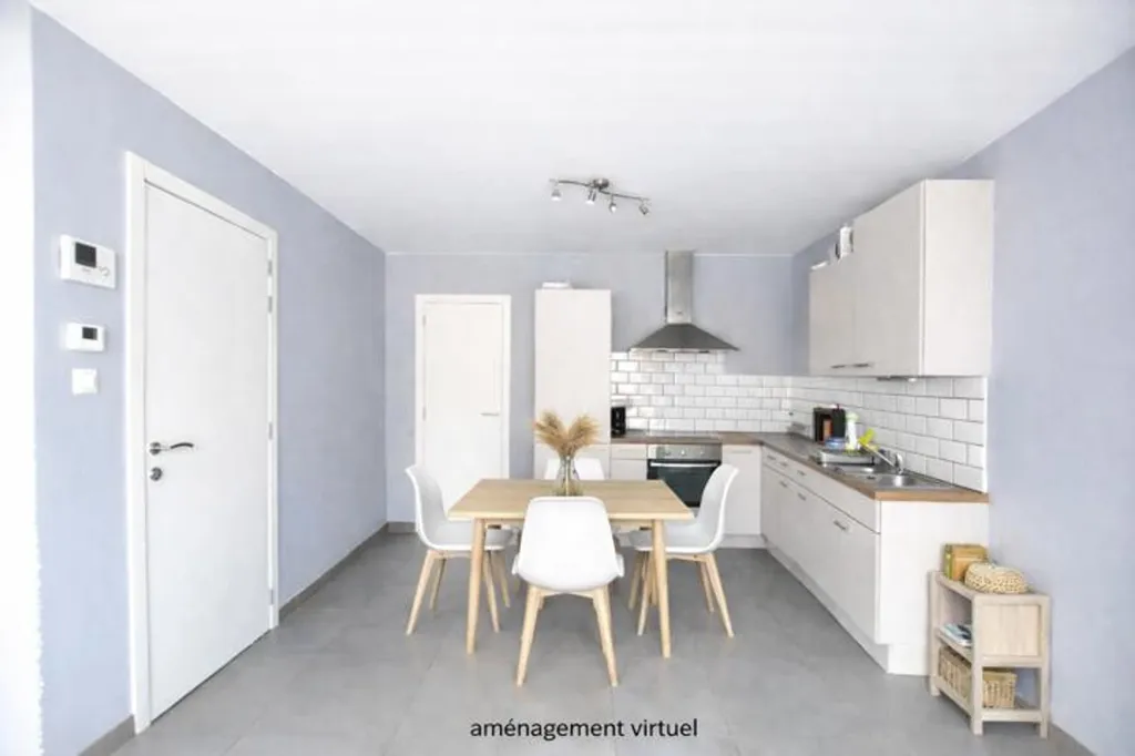 Sala da pranzo - Modern Apartment with Balcony in Tubize
