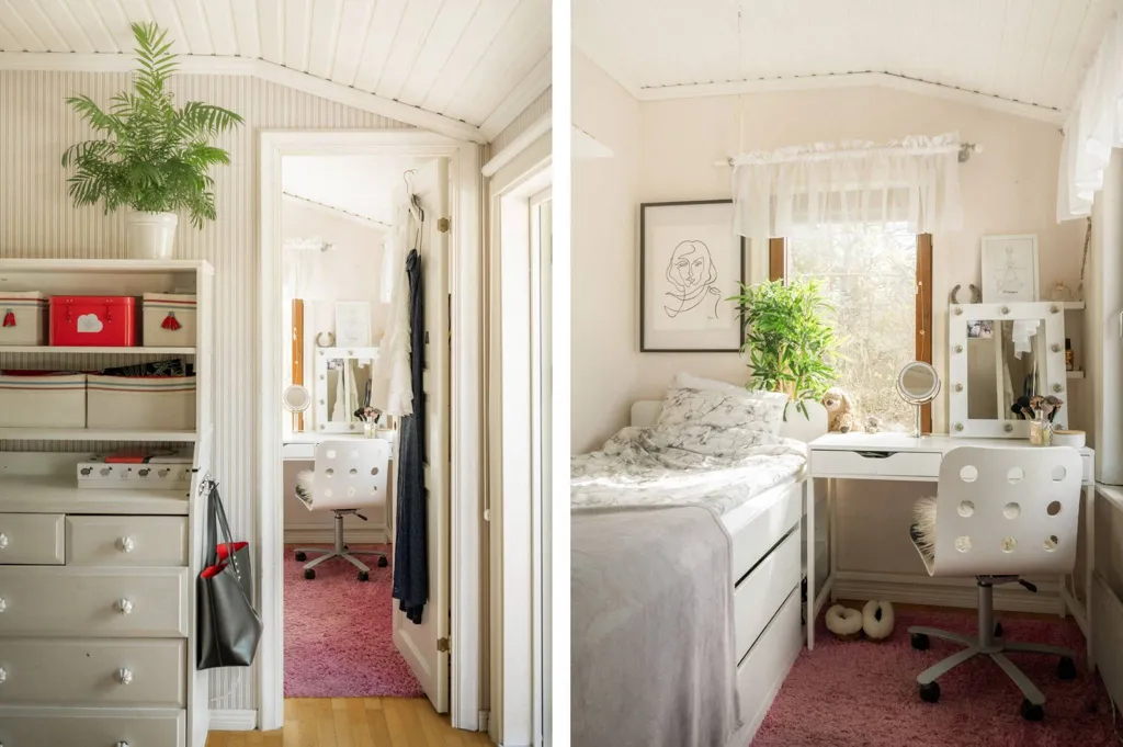 Camere da letto - Cottage with Garden in Skälsmara