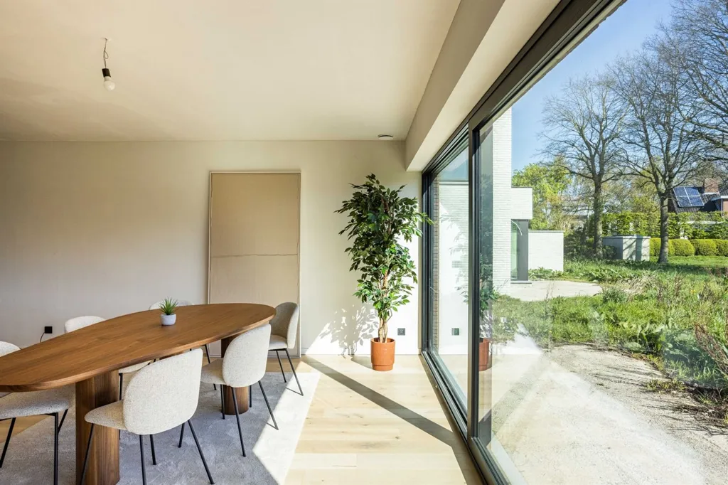 Salle à manger - Villa Moderne avec Vue sur les Champs près de Vinkt