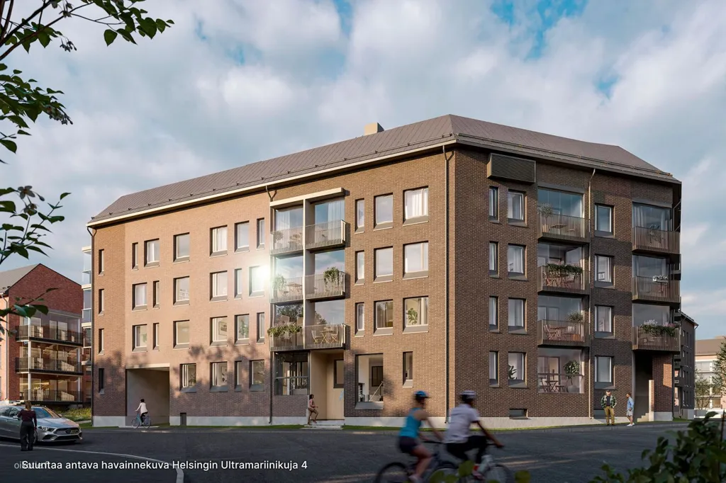 Välivaade - Modern Apartment with Balcony in Kuninkaantammi, Helsinki