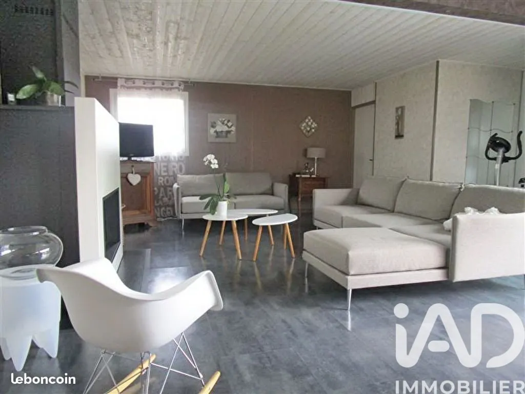 Soggiorno - Maison en U with Pool in Saint-Pierre-du-Mont