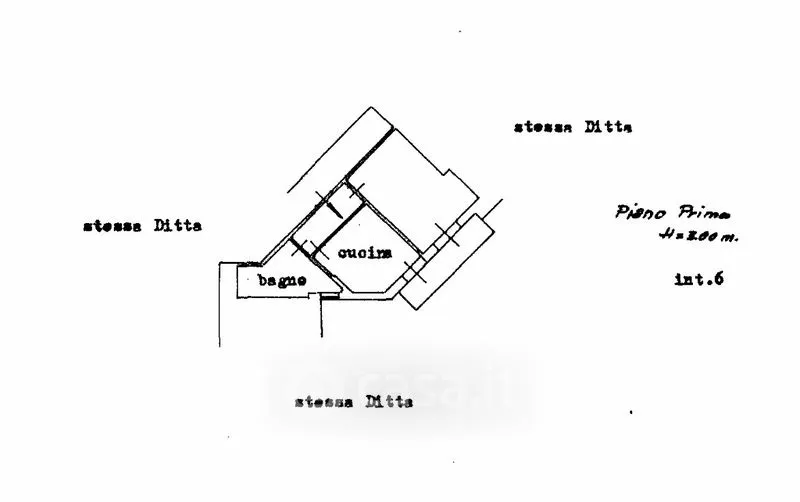 Plan - Sea View Bilocale in Taggia