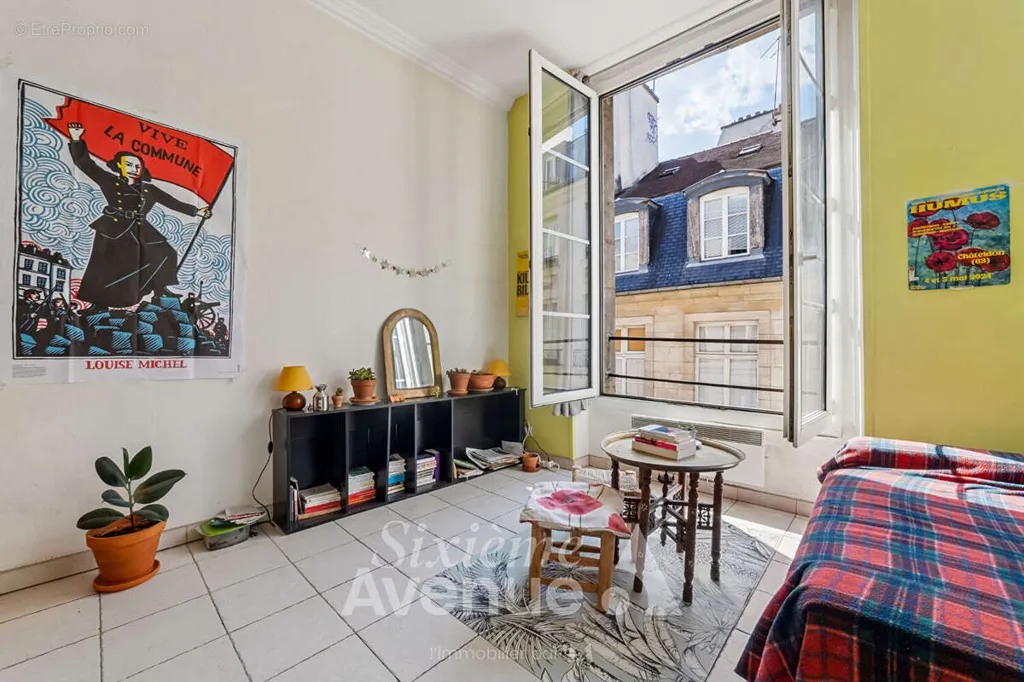 Camere da letto - Loft-style Apartment with High Ceilings in Marais