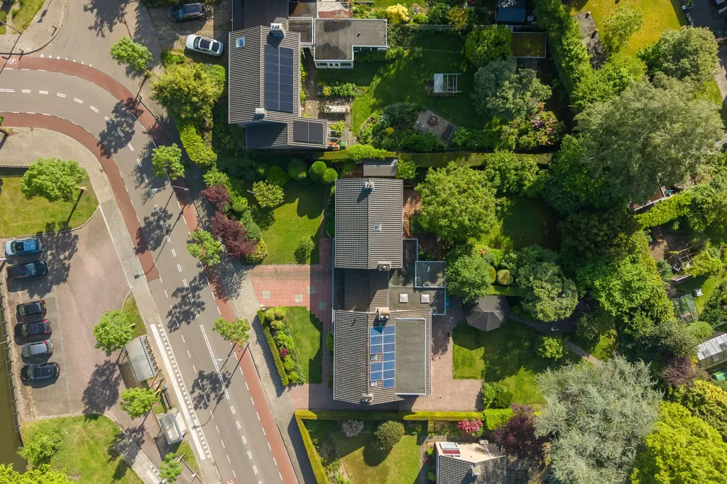 Vue aérienne - Extended Semi-detached House with Garden in Velp