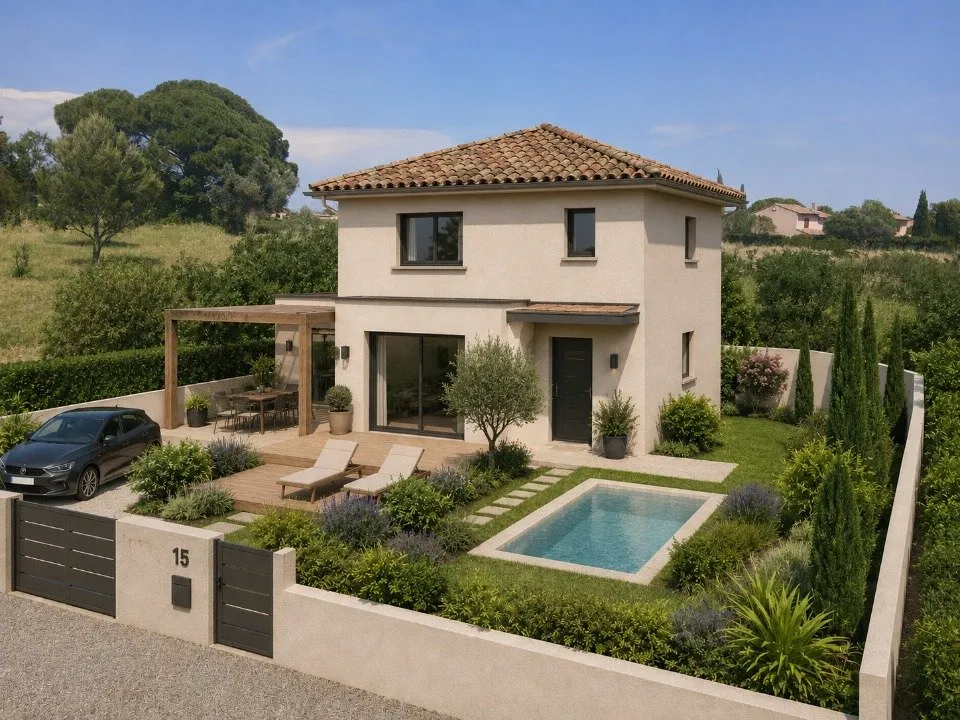 Maison à Construire avec Jardin à Cuers